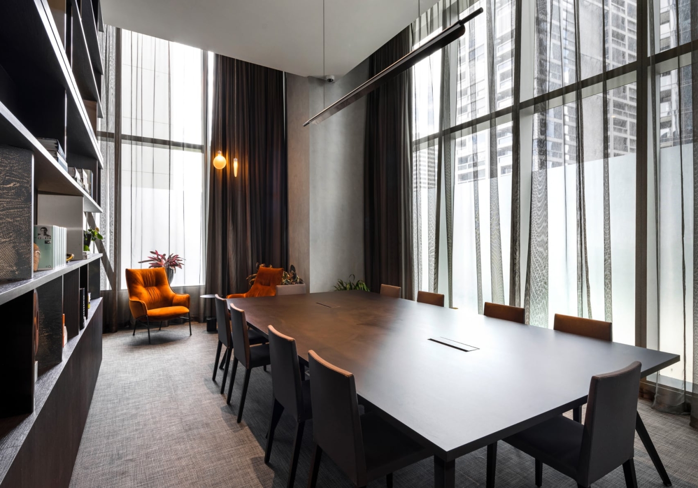 Bookable meeting room